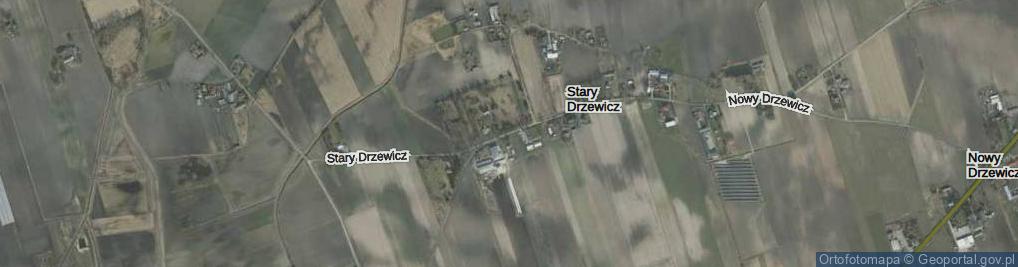 Zdjęcie satelitarne Stary Drzewicz ul.